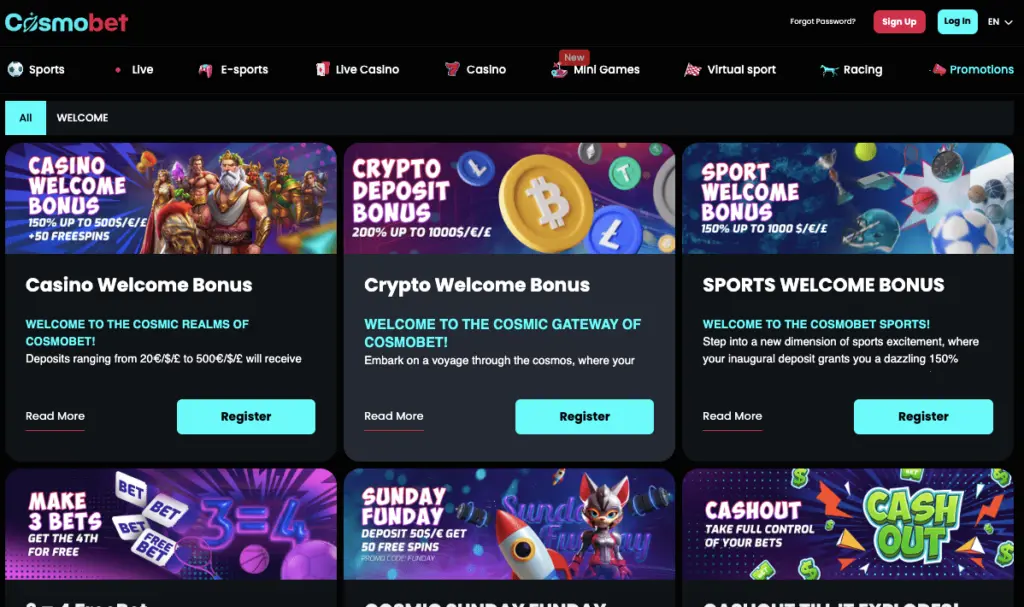 cosmobet casino not on gamestop